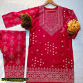 : Chunri Printed 2 Pcs Stitched Suit