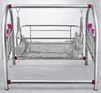 New Born Baby Swing Cradle With Cloth Heavy Guage