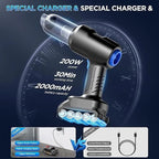 : Rechargeable Handheld Car Vacuum Cleaner 20V Max Black